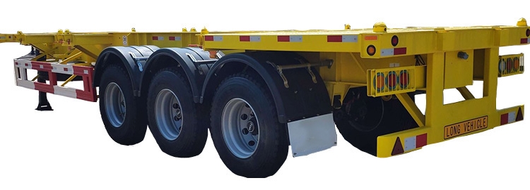 Platform semi trailer