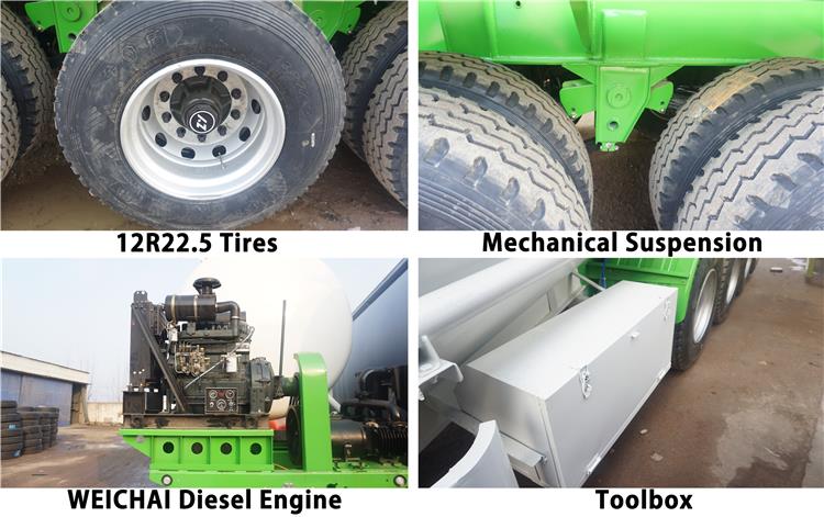 45CBM bulk cement trailer
