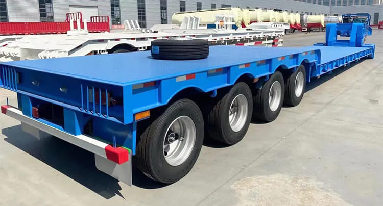 120 ton lowbed truck trailer
