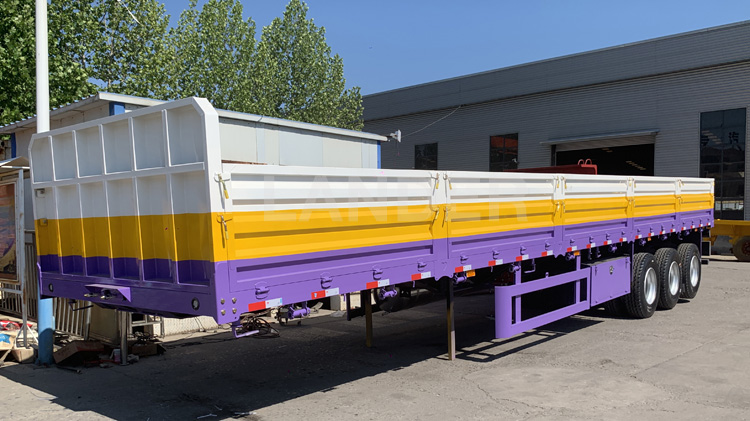 Fence semi trailer
