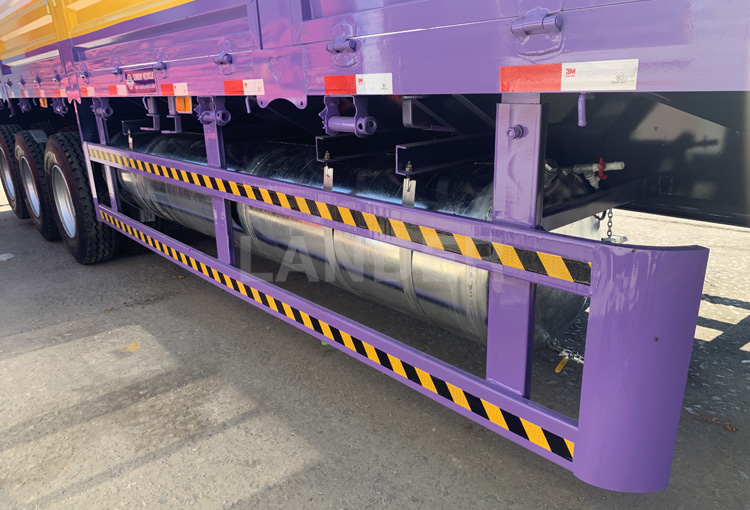 Side wall semi trailer