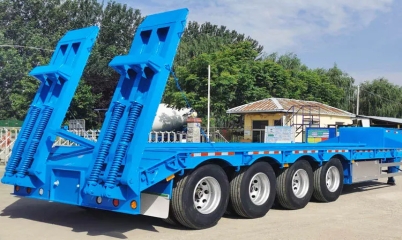 4 axles semi trailer
