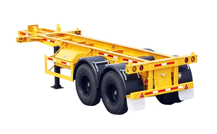 Shipping container trailer
