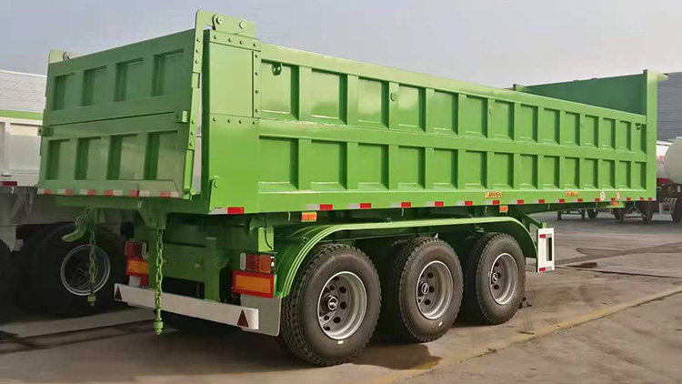 End dump trailer