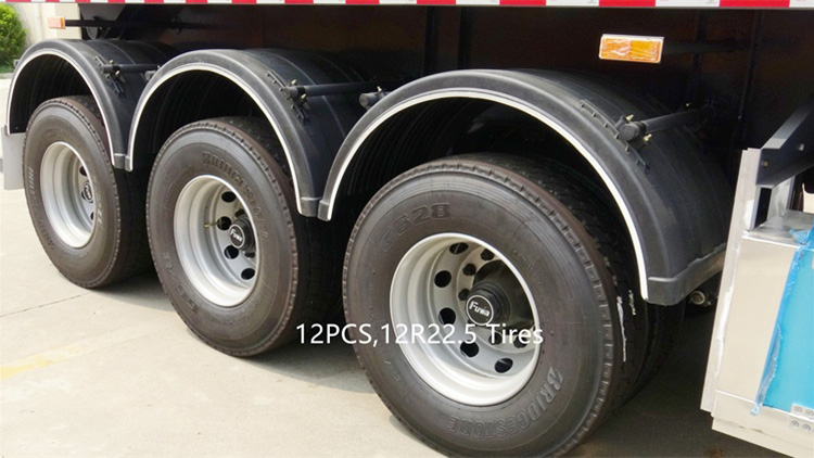 30 cbm tipper trailer