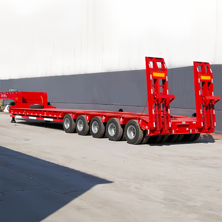 Hydraulic low bed trailer