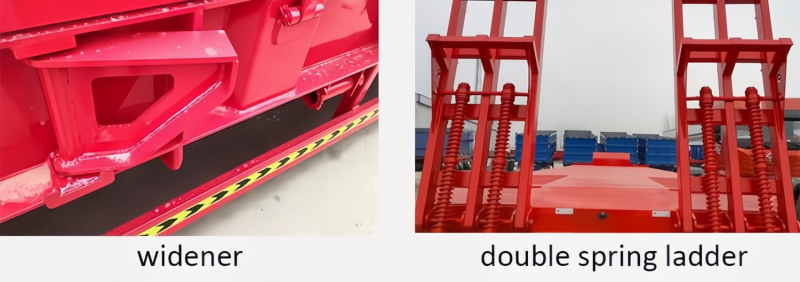 Multi axle low bed trailer