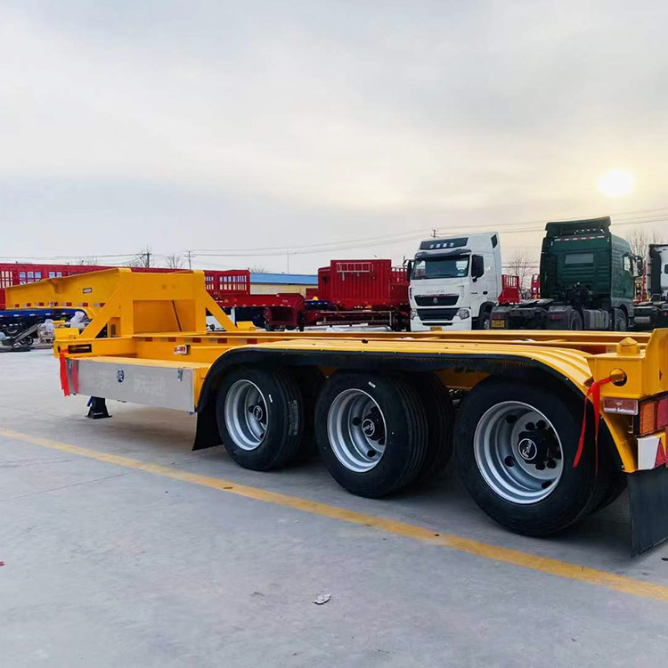 3 Axle 45FT Dock Skeleton Semi Trailer