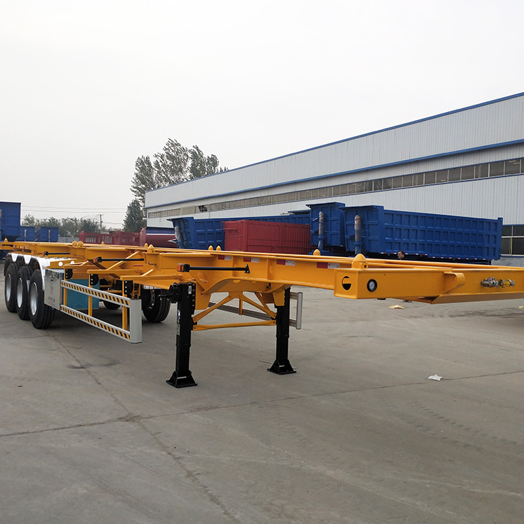 3 Axle 40FT Container skeleton semi-trailer