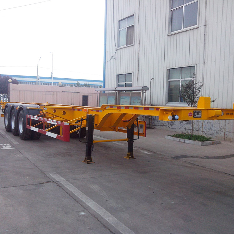3 Axle 40FT Container skeleton semi-trailer