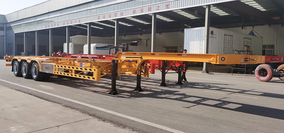 40FT Container skeleton semi-trailer