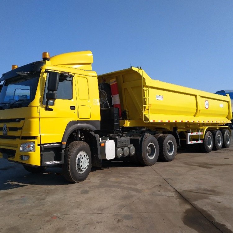 3 Axle 30T Rear Tipper Semi Trailer