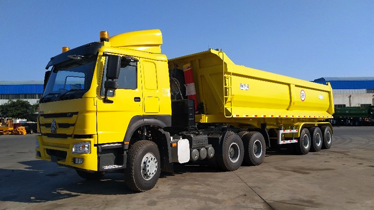 30T tipper semi trailer