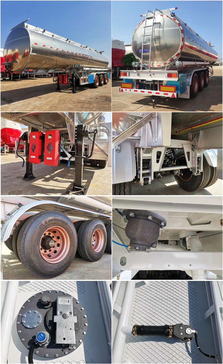 3 axle 50CBM tanker truck