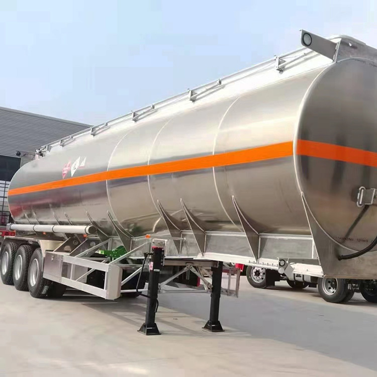 3 Axle Aluminum Tank 42000L Tank Truck Trailer