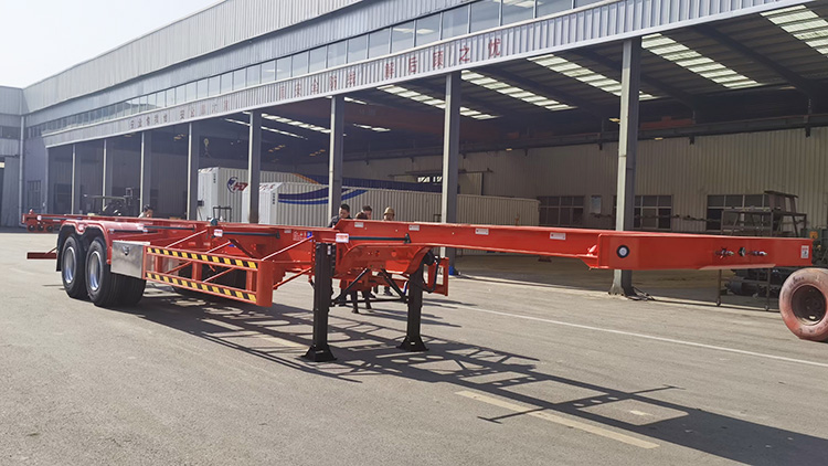 20FT skeleton semi trailer