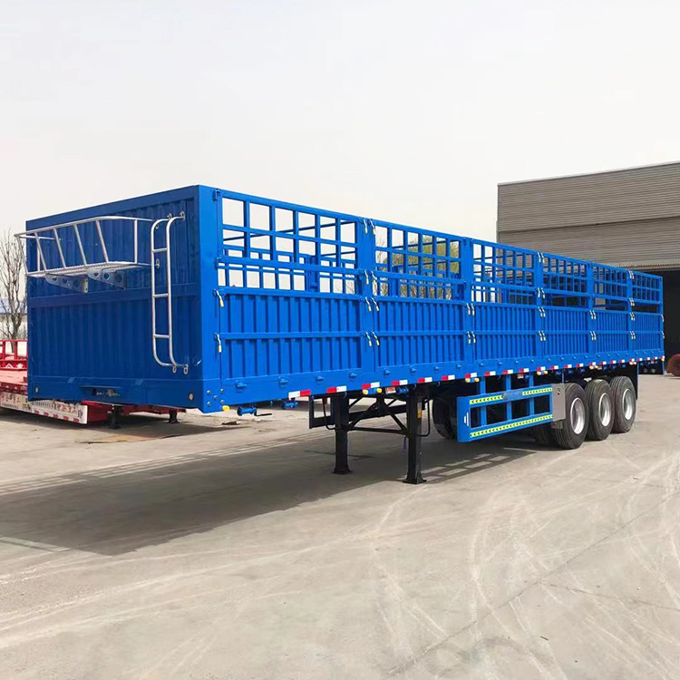 4 Axle 60T Fence Transport Trailer