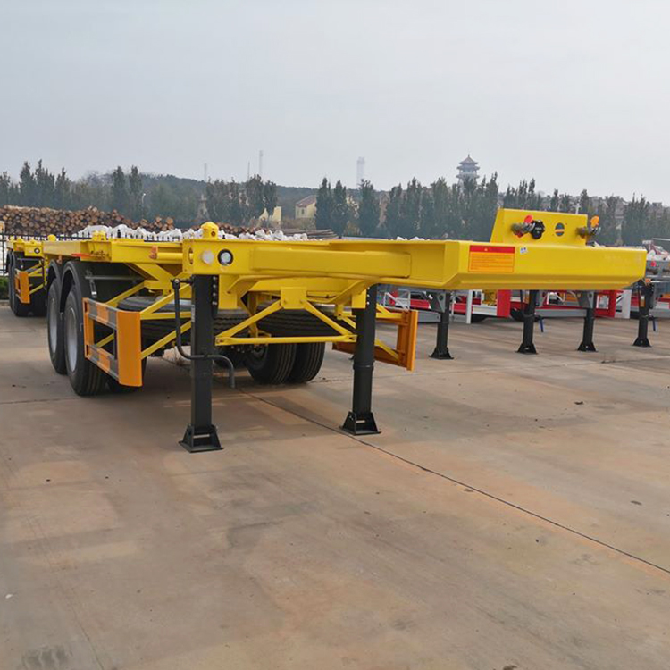 2 Axles 20FT Skeleton Semi Trailer