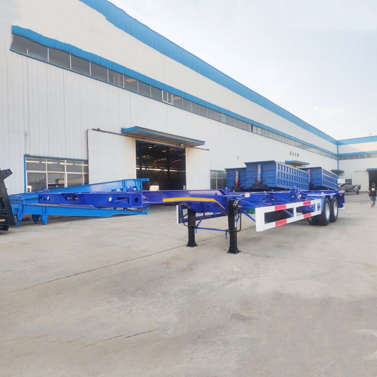2 Axles 20FT Skeleton Semi Trailer