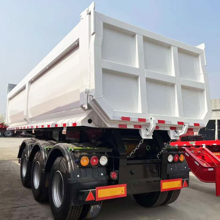 Triple Axle 45m3 Tipper Truck Trailer
