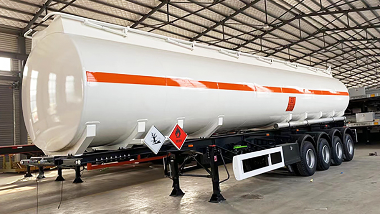 50000 liter oil tank trailer