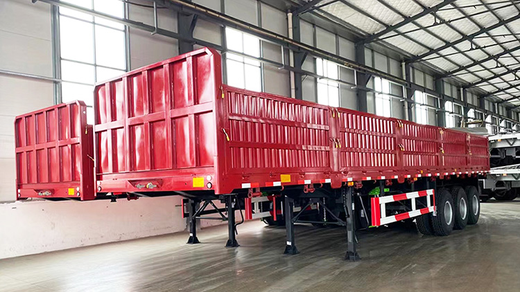 Sideboard semi trailer