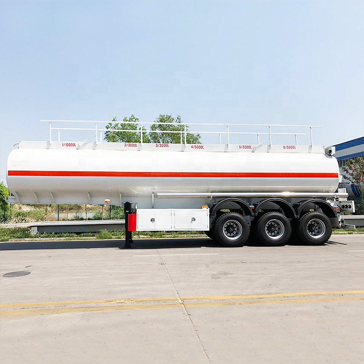 Palm Oil 45000 Liters Stainless Steel Tanker Trailer