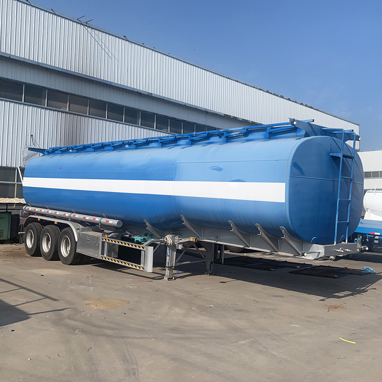 Palm Oil 45000 Liters Stainless Steel Tanker Trailer