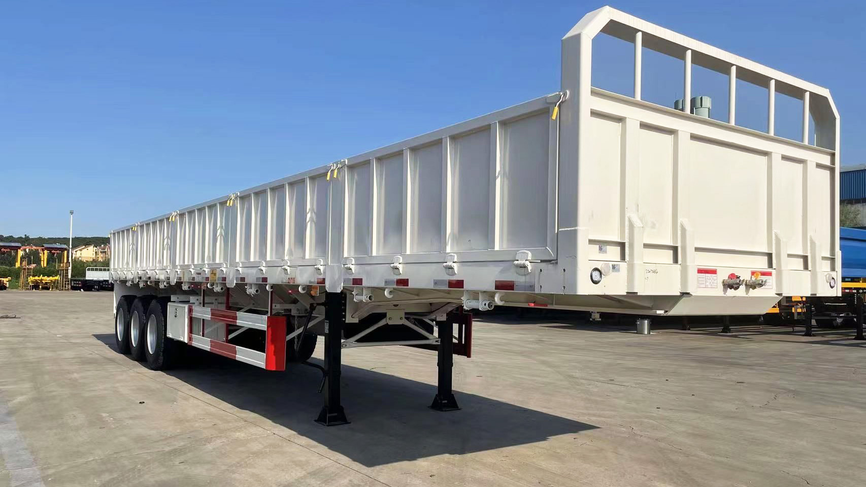 Side wall semi trailer