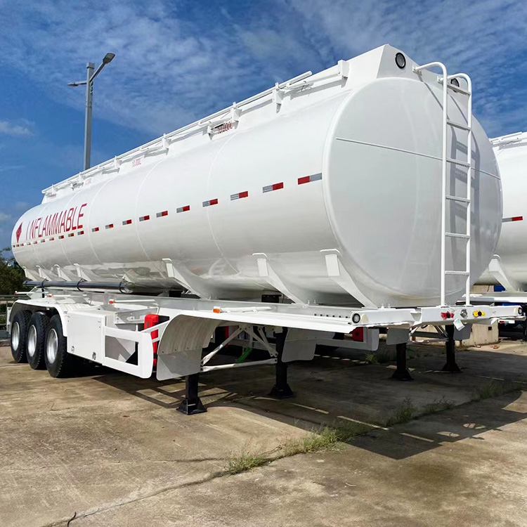 3 Axle 40000 Liters Fuel Tanker Truck Trailer