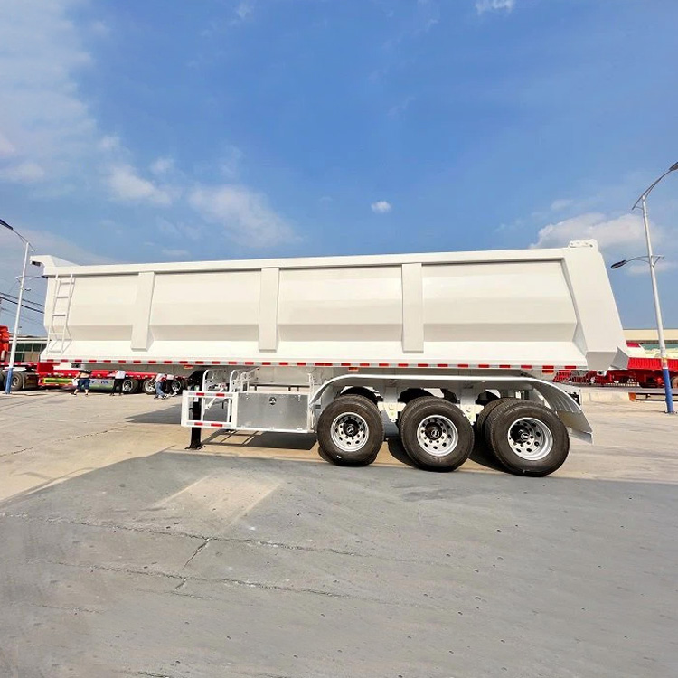 Tri Axle 60 Ton Heavy Duty Dump Semi Trailer