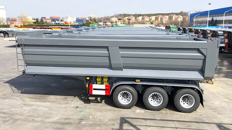Heavy duty dump trailer