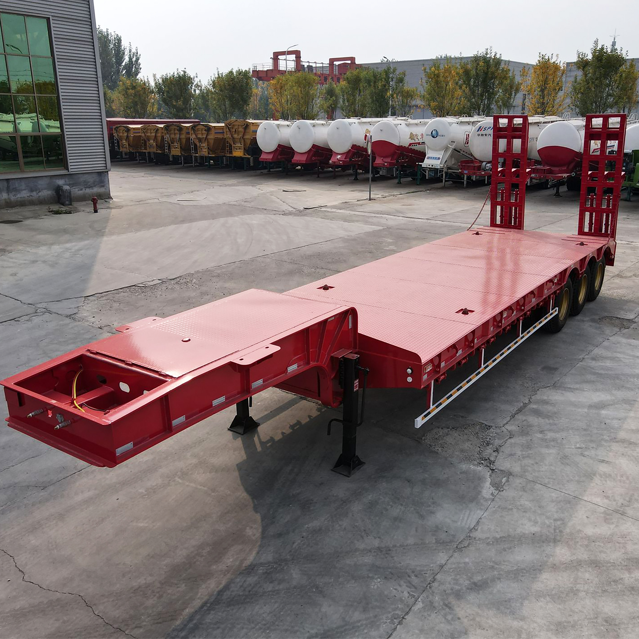 70 Ton Detachable Lowboy Trailers