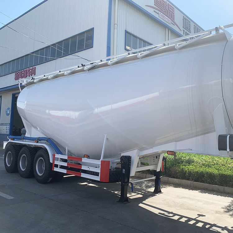 Triple Axle 50 Ton Bulk Cement Tanker Trailer
