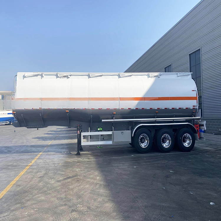 3 Axles 42000 Liter Fuel Tanker Trailer