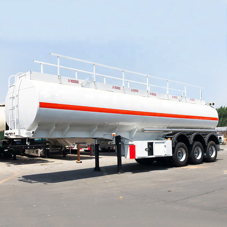 3 Axles 42000 Liter Fuel Tanker Trailer