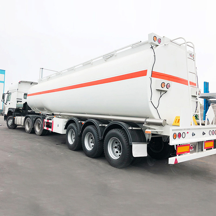 3 Axles 42000 Liter Fuel Tanker Trailer