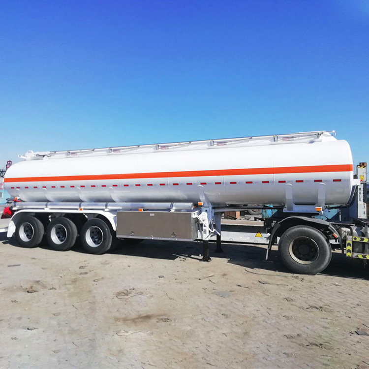 3 Axles 42000 Liter Fuel Tanker Trailer
