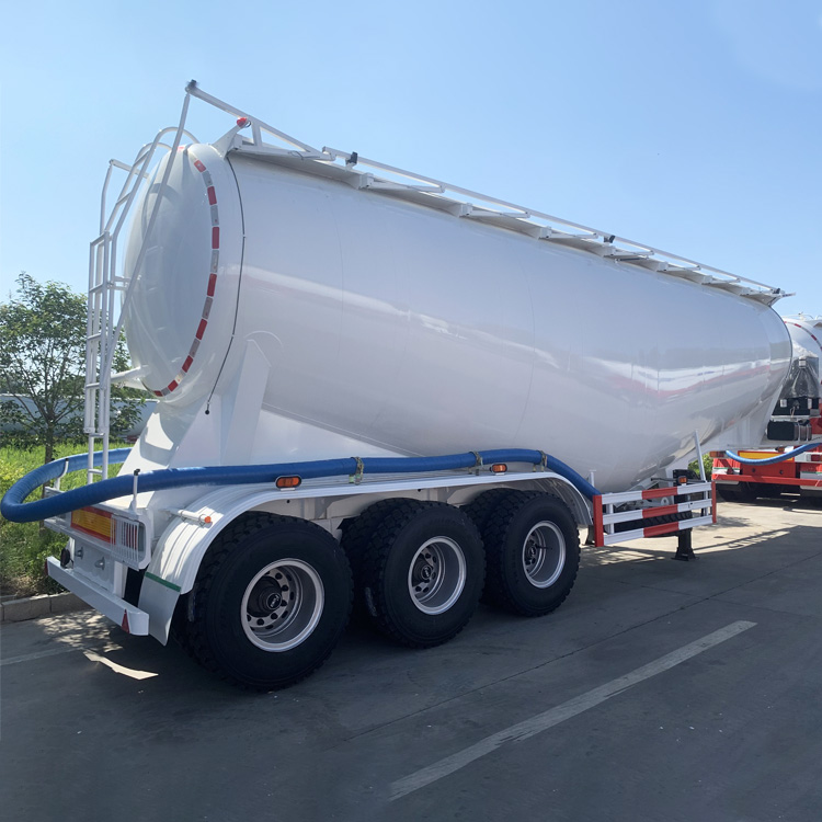 3 Axles 45CBM Transport Bulk Cement Semi Trailer