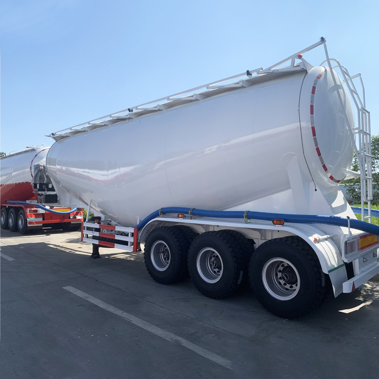 3 Axles 45CBM Transport Bulk Cement Semi Trailer