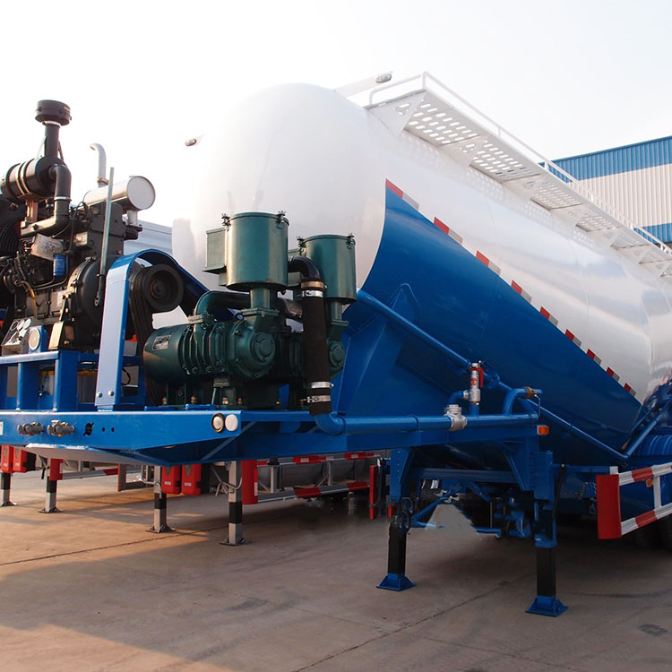 40 Ton Dry Powder Tanker Truck Trailer