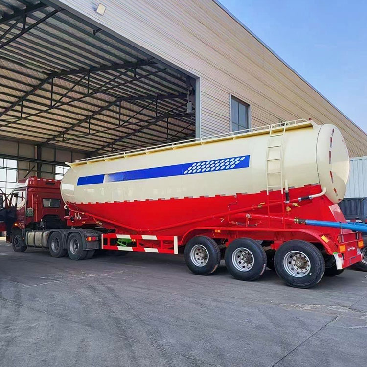40 Ton Dry Powder Tanker Truck Trailer