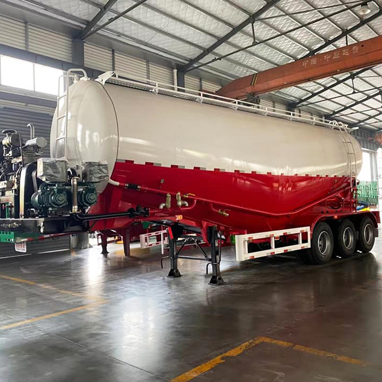 40 Ton Dry Powder Tanker Truck Trailer