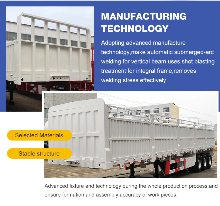 3 axle cargo trailer