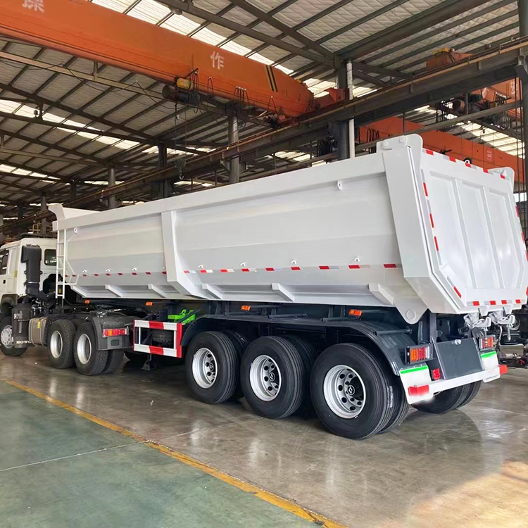 3 Axle Hydraulic Dump Semi Trailer