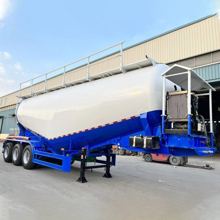 Tri Axle Dry Bulk Cement Tanker Truck Trailer