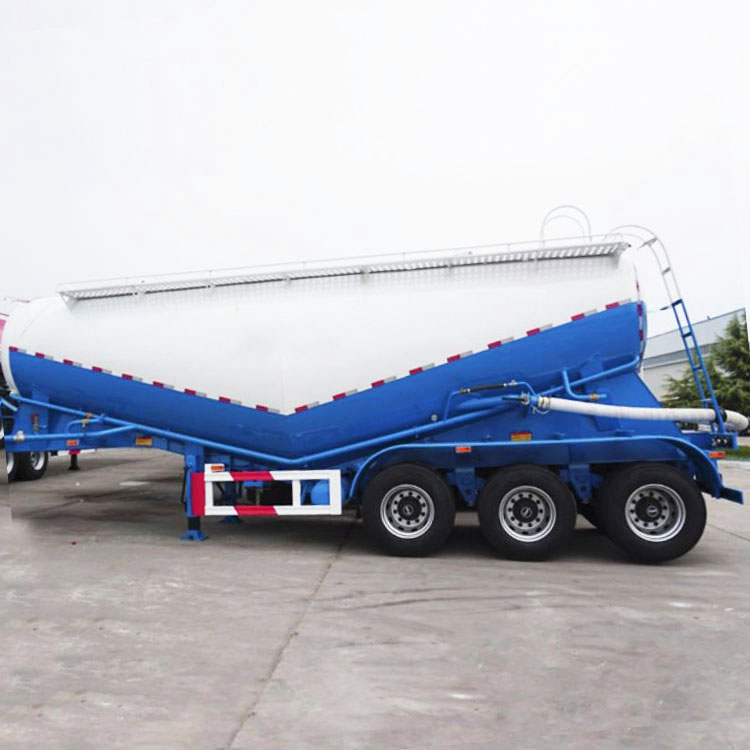 3 Axles 40CBM V Type Bulk Cement Semi Trailer