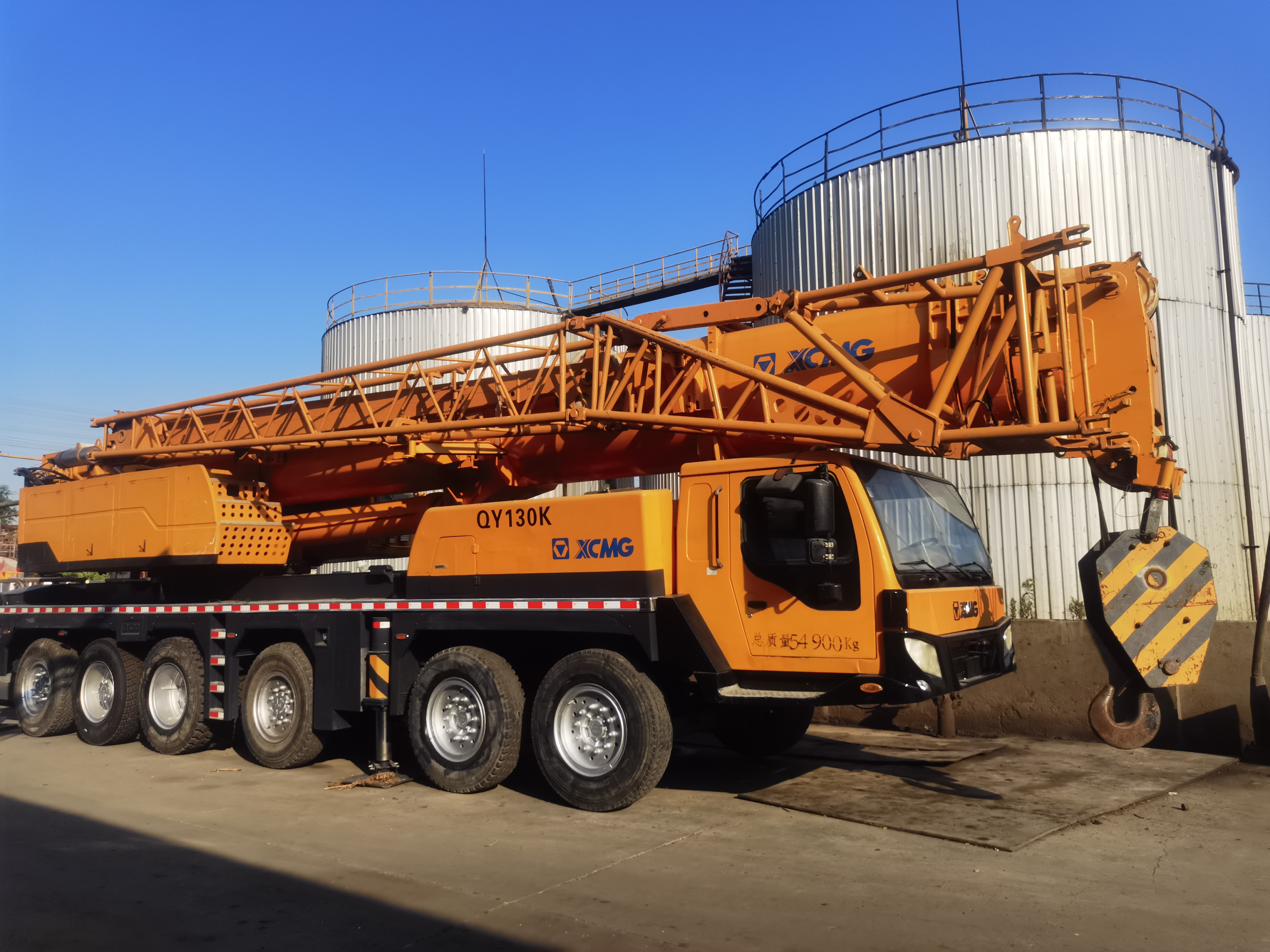50-130 ton used truck crane