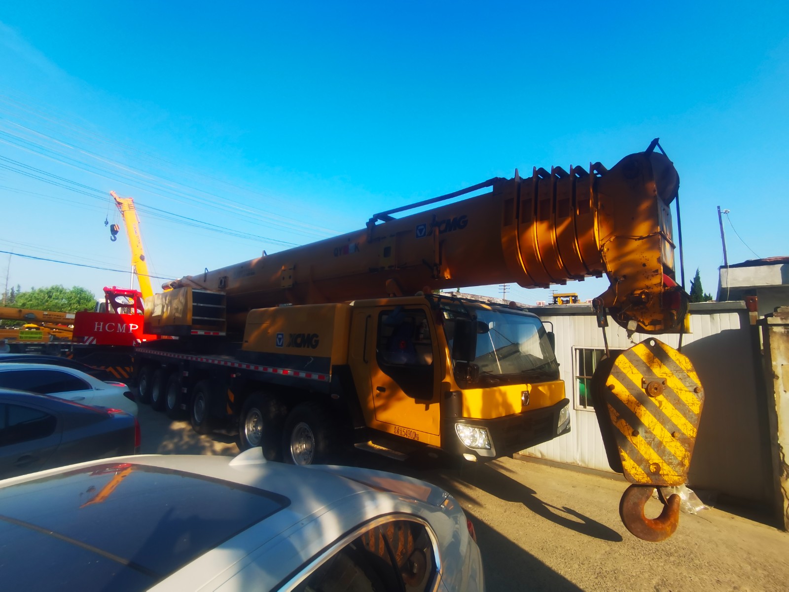 130 ton used truck crane