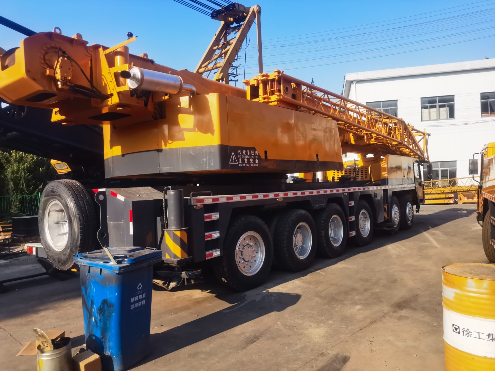 50 ton used truck crane